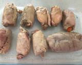 Foto del paso 17 de la receta: Pollo relleno con arroz y espinacas