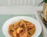Gambar langkah 5 resipi Udang Buttermilk.