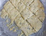 A picture of step 3 of Kalonji biscuits.