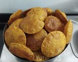 A picture of step 6 of Masala Poori (For journeys).