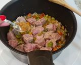 Foto del paso 4 de la receta: Morcillo de ternera guisado con champiñones y patatas