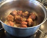 Foto del paso 1 de la receta Frijoles con salchichas y punta de costillas de cerdo