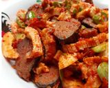 Foto langkah ke 3 dari resep Sambal Seafood Vegan.