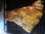Costilla de cerdo a la mostaza