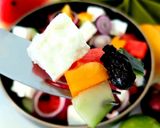 Une image de l'étape 2 de Salade pastèque et feta.