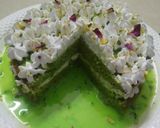 A picture of step 9 of Pistachio Milk Cake.