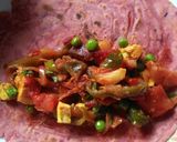 A picture of step 10 of Beetroot kathi roll.