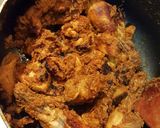 A picture of step 3 of Chicken fry biryani.