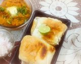 A picture of step 6 of Pav bhaji.