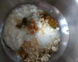 A picture of step 3 of Chickpeas semolina khaman Sunflower chat.