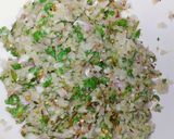 A picture of step 2 of Chicken chapli kababs.