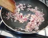 A picture of step 1 of Tomato Lime sauce.