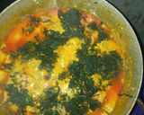 A picture of step 4 of Egusi soup.