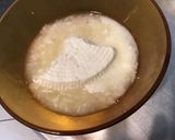 Une image de l'étape 3 de Sauce crème au brocciu corse, oignon citron et persil.