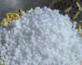 A picture of step 3 of Aloo Sabudana khichdi.