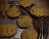 A picture of step 4 of Anday Wala Bun Kabab with Chutney inStreet style.