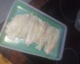 Foto del paso 1 de la receta: Popietas de tilapia rellenos de pimiento del piquillo en salsa