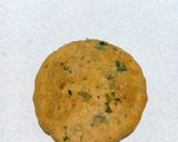 A picture of step 2 of Methi Bhakhri.