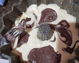 Foto langkah ke 9 dari resep Marmer Cake Keto.