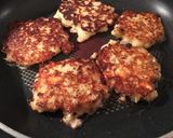 A picture of step 5 of Cauliflower and Feta Fritters.