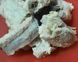 Hình bước làm 1 của món Canh dưa cải nấu xương