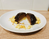 Foto del paso 6 de la receta: Semiesfera de mousse de chocolate con tierra de bizcocho