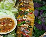 Hình bước làm 2 của món Cá lóc nướng sa tế