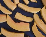 A picture of step 1 of Roasted Pumpkin-Tomato soup with Potato toasties.
