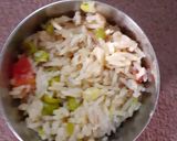 A picture of step 5 of Vegetable Pulao.