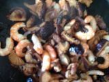 Miến xào tôm, nấm hương