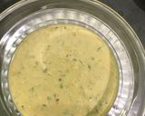 A picture of step 1 of Shimla corn chilla.
