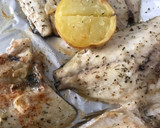 Foto del paso 6 de la receta: Dorada 🐟 a la espalda con patatas, al horno