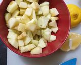 Foto langkah ke 1 dari resep Apple Pie Crumble Blondies.