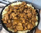 A picture of step 6 of Slow cooked lamb tagine.