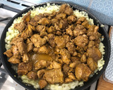 A picture of step 6 of Slow cooked lamb tagine.