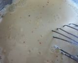 A picture of step 1 of Punjabi style kadhi.