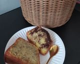 Foto langkah ke 8 dari resep Bolu Pisang Ambon Panggang (Tanpa Pengembang).