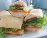 Foto del paso 4 de la receta: Sándwich de pollo al limón 💣🔥💕😋