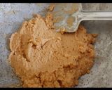 A picture of step 5 of Nolen guder Sandesh/ Sandesh with date palm jaggery.