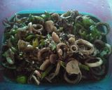 Foto langkah ke 10 dari resep Cumi Cabe Ijo ala Those.