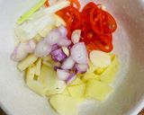 Hình bước làm 1 của món Củ cải muối xổi