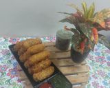 A picture of step 8 of Sweet corn cutlets.