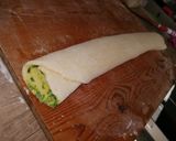 Medvehagymás háromszögek recept fázis 2 fotója