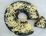 Foto langkah ke 8 dari resep Brownies Pisang Kukus (no mixer, no oven).