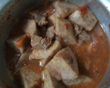 A picture of step 7 of Arrowroots in beef stew #mycreativearrowrootsrecipecontest#.