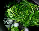 A picture of step 1 of Spinach Egg Curry.