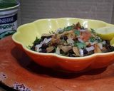 A picture of step 4 of Black chana chaat.