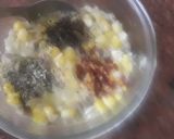 A picture of step 4 of Mushroom corn toast.