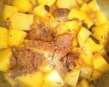 A picture of step 9 of Spicy bhagaaray Aloo 😋😋😋😋.