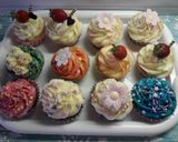 Cupcake gluténmentesen és laktózmentesen recept fázis 2 fotója